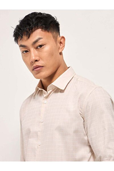 The Bear House Men's long Sleeve Shirt, breathable, soft comfort Fabric