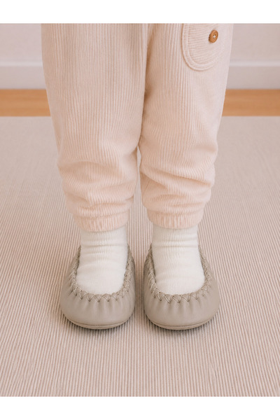 Funny Baby Non-Slip Sole Organic Special Stitch Comfortable Comfortable Straight Sole Socks