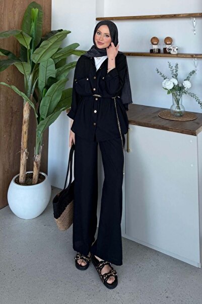 Şulemoda Giyim Set de crampoane Chanel Negru