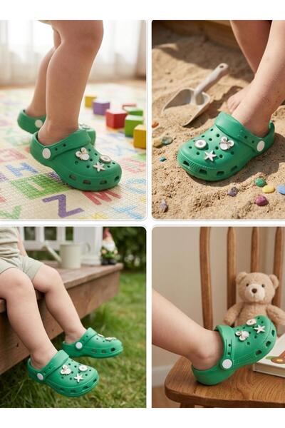 Hızlı Al KIZ BEBEK TAŞLI SANDALET TERLİK.KIZ BEBEK TAŞLI CROS TERLİK.