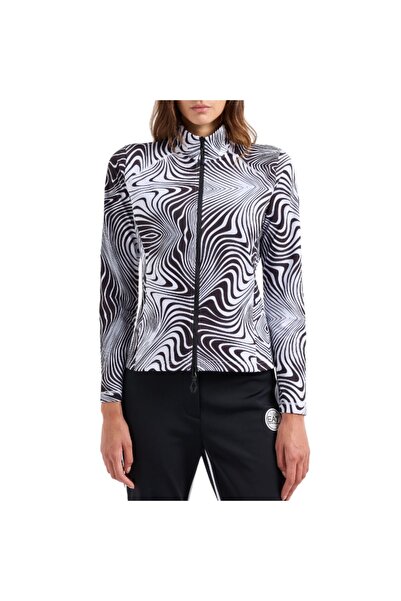Emporio Armani Γυναικείο φλις EA7 Emporio Armani - Λευκό/Μαύρο - L