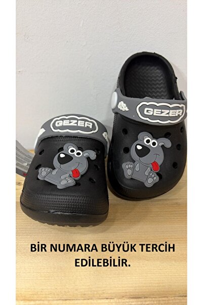 GEZER New season comfortable sole dog patterned children's cross slippers