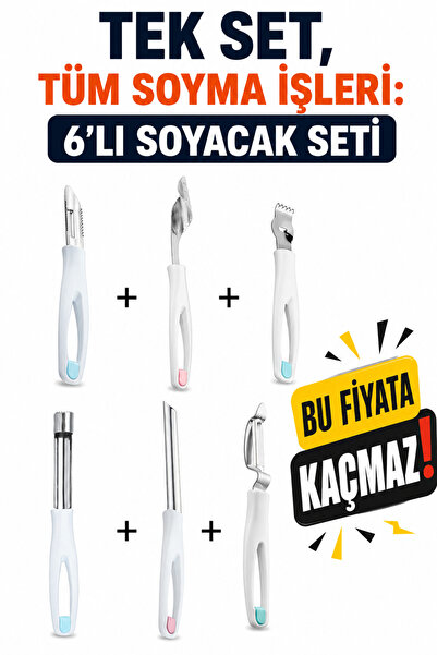 Birpa Tek Set, Tüm Soyma İşleri: 6’lı Soyacak Seti