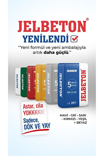 İsonem Boya & Yalıtım Teknolojileri YENİ NESİL İSONEM JELBETON
