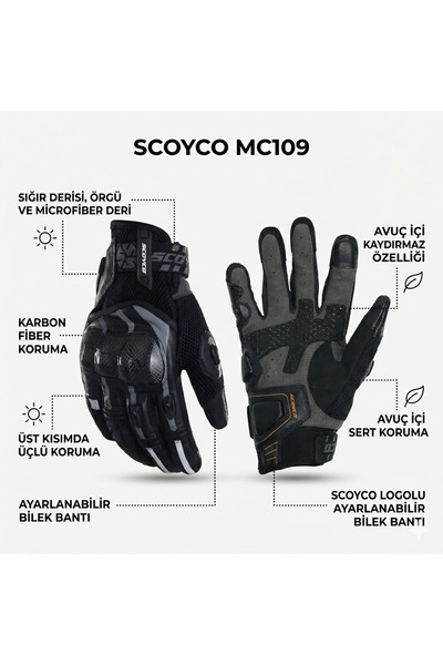 Scoyco MC109 ELDİVEN