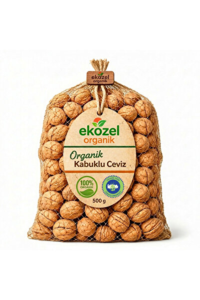 Ekozel Organik Kabuklu Ceviz - 500 g