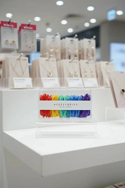 Miniso 100 Parça Büyük Halkalı Lastik Toka