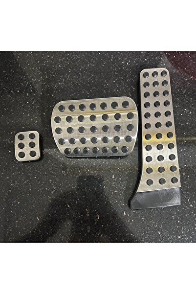 kaytaz MERCEDES PEDAL SETİ ÇELİK KROM W204 W212 W207 W211 W210 ÜZERİNE GEÇMELİ