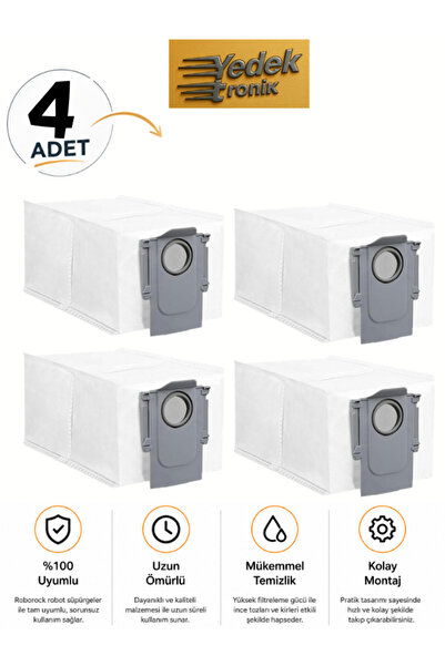 Roborock QRevo / QRevo S / QRevo L / QRevo C / QRevo Pro / QRevo MaxV Uyumlu ...