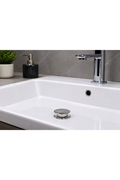 Radinavico Ventil lavoar universal Click-Clack, cu preaplin, ABS, finisaj cro...
