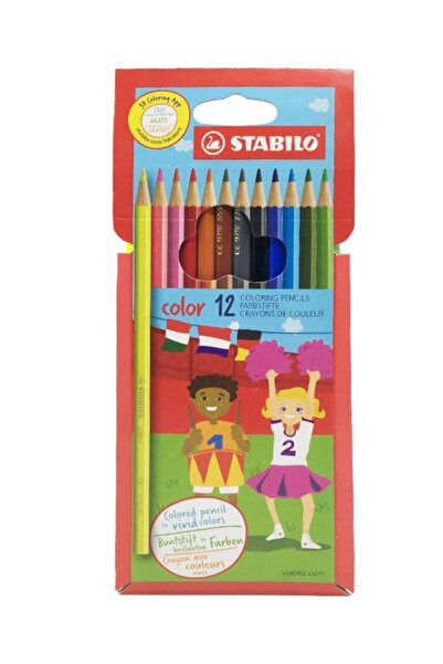 Stabilo 1912/77-01 12 لون طلاء جاف هارتونج