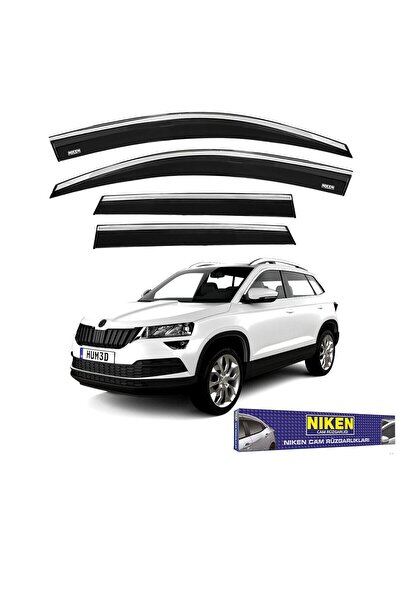 Niken Seat ateca cam rüzgarlığı kromlu 2018+