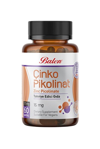 Balen ÇİNKO PİKOLİNAT 375 MG*60