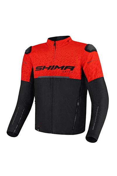SHIMA Drift Korumalı Motosiklet Montu Kırmızı