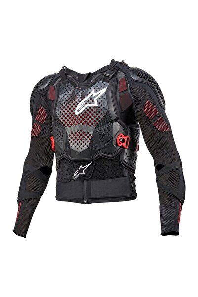Alpinestars Bionic Tech V3 Body Armour (Tam gövde koruma) Siyah Beyaz Kırmızı