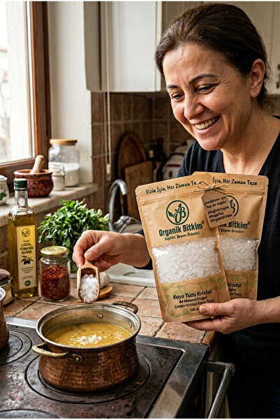 OB Organik Bitkim 84 Mineral Doğal Çankırı Kristal Kaya Tuzu 2 X 500 gr
