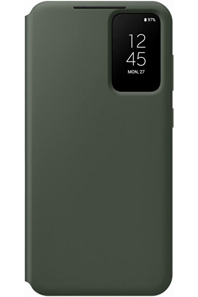 Samsung Husă Smart Clear View pentru Galaxy S23 Plus, EF-ZS916CGEGWW, kaki