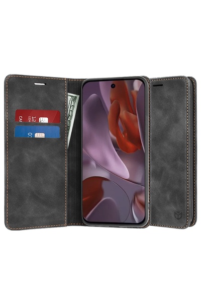 Techsuit Калъф за Google Pixel 9a - Confy Cover - Черен