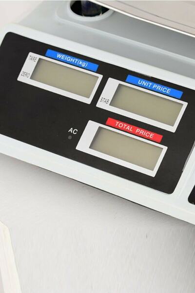 Genel Markalar 40 Kg Şarjlı Elektronik Dijital Hassas Mutfak Manav Bakkal Kas...