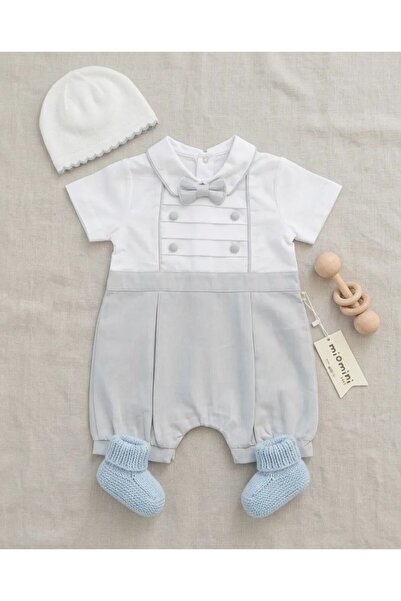 miomini Boy's Stylish Woven Barbatöz - Blue