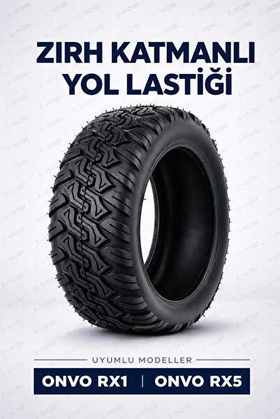 E-HOBİ ONVO RX-5 SCOOTER UYUMLU ZIRHLI DIŞ LASTİK YOL LASTİĞİ