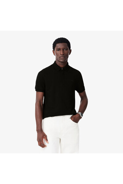 Lacoste Paris Erkek Regular Fit Siyah Polo
