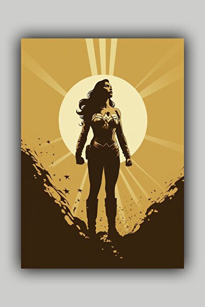 Luna Marissa Αφίσα Wonder Woman χωρίς πλαίσιο τοίχου