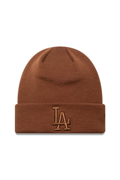NEW ERA 60691384 LEAGUE ESSENTIAL BEANIE LO Kahverengi Logo Baskılı Unisex Şapka