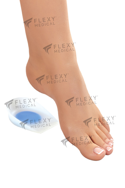 Flexy Medical Ortopedik Silikon Topukluk Tabanlık (2 ADET) Topuk Dikeni Epin ...