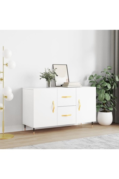 Concept Servantă, alb, 100x36x60 cm, lemn compozit