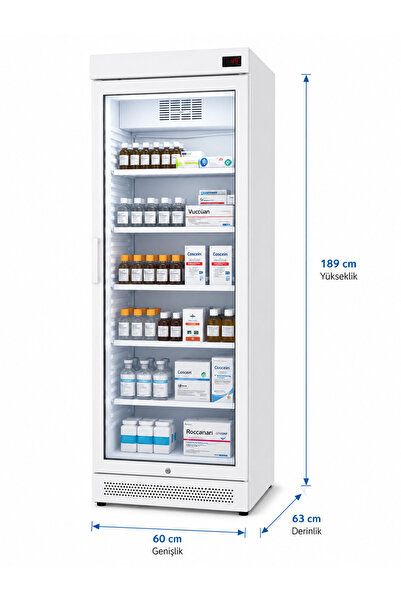 Greencooler GC375 EWOC Medikal Soğuk Zincir ve Aşı Dolabı