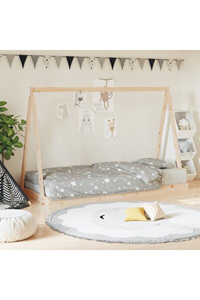 Concept Cadru pat pentru copii, 90x200 cm, lemn masiv de pin