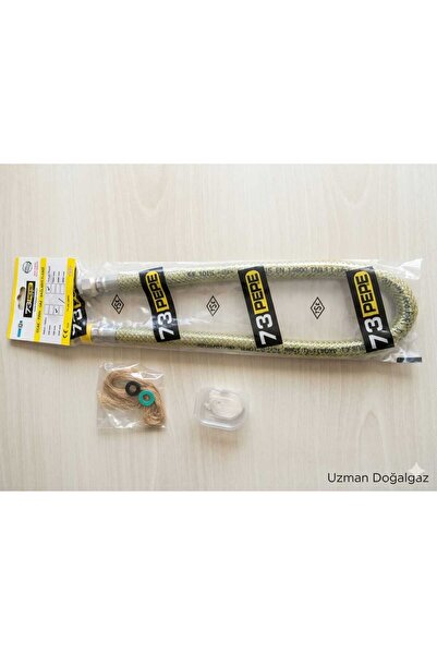 Uzman Armatür Doğal Gaz Ocak Flexi 1/2-1/2 100CM