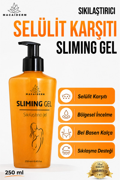 Macaiderm Sliming Gel Vücut Bakım Jeli 250 ml