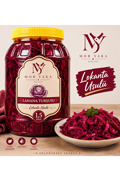 mor yaka Turşu 1.500 KG lokanta usulü