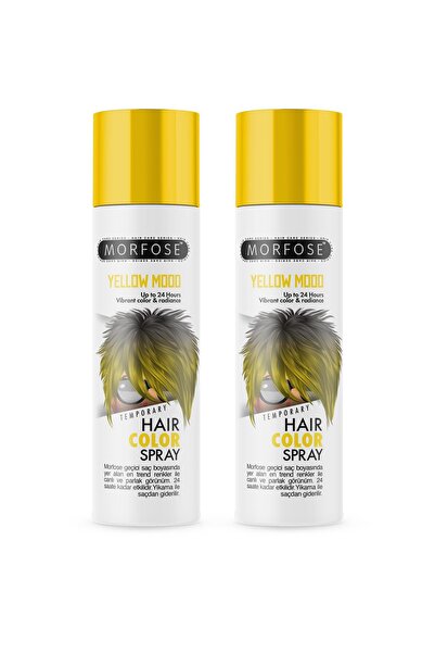 Morfose Mech 24 Saate Kadar Etkili Sarı Renkli Saç Spreyi Yellow Mood 150 ml ...