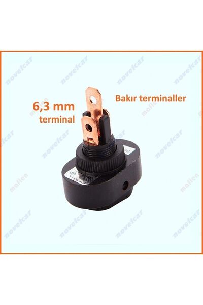 Maflen Aç/kapa Çıt/çıt 12v Işıklı Anahtar 25amper Tip62 Mavi-s3213 1 Adet