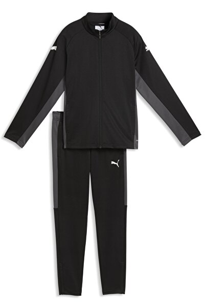 Puma 660577-03 Individuallıga Jr Tracksuit Çocuk Günlük Eşofman Takımı SİYAH