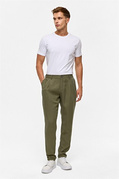 SÜVARİ Koyu Haki Slim Jogger Pantolon