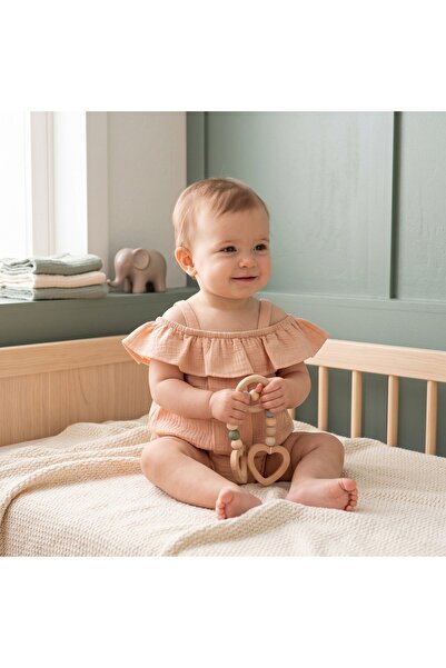 Tiffany Baby Kıds تي شيرت تيفاني بيبي موسلين بحزام حبل 26122