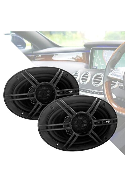 bm audio Bm Boschmann 600w 100rms 3yollu Tweeterli Oval Oto Hoparlör - 2 Adet