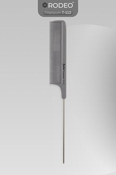 Rodeo Professional Pieptene antistatic din titan T-112