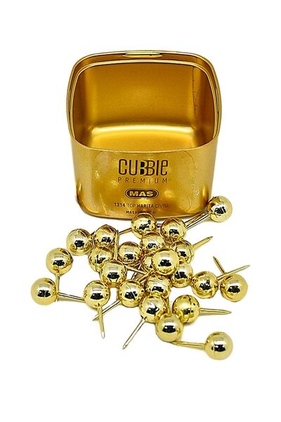 Mas CUBBİE PREMİUM TOP HARİTA ÇİVİSİ-GOLD