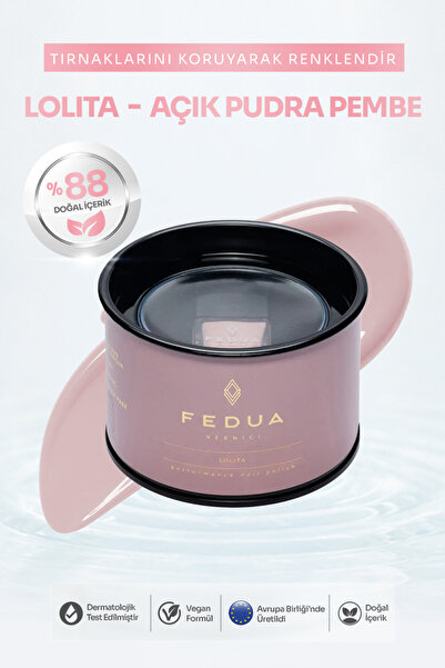 Fedua Lolita Açık Pudra Pembe Oje 11 ml