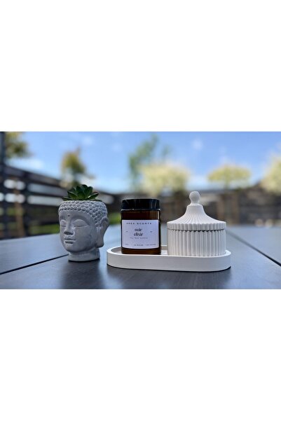 ARÉA Scents Noir Elixir - Lumanare parfumata Cafea neagra & vanilie - ardere ...