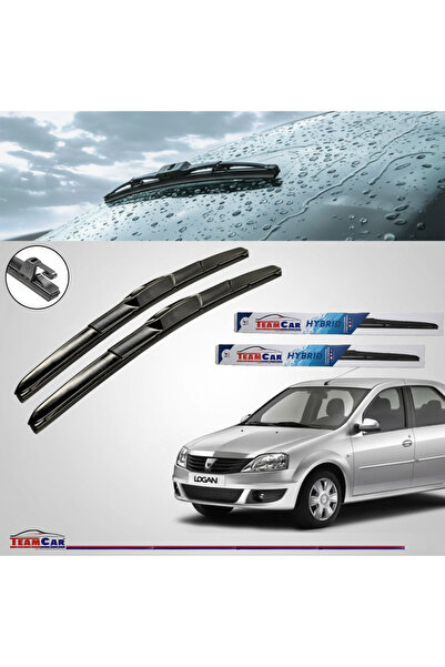 TEAMCAR ® Wipers for Dacia Logan I (2004–2012) – Hybrid – Front Set