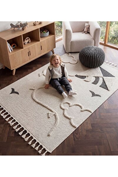 Neşem Halı Boutique Kids - Kite Antialerjik Figürlü Çocuk Odası Halısı