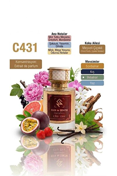 clea de zenith CLEADEZENİTH PARFÜM C431 50 ml Kadın Parfüm
