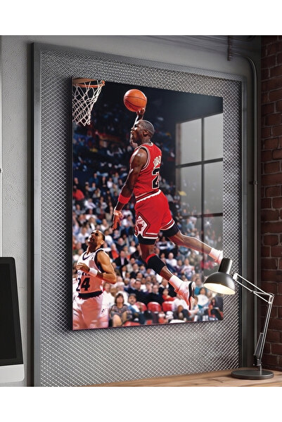 FavloArt Michael Jordan Pleksi Tablo – Legendary Dunk Edition