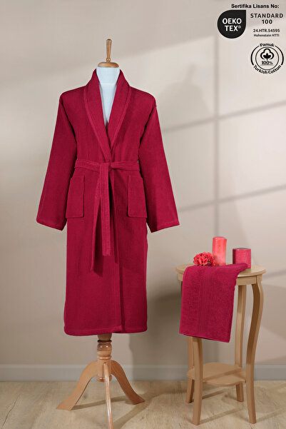 Ellaline Set halate de baie cu dungi 100% bumbac certificat 2 piese, set hala...